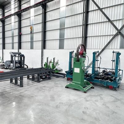 Electric Vertical Band Sawmill Wood Cutting Machine MJ3310 Hydraulic Log Turner 1060mm Wheel Automatic Carriage