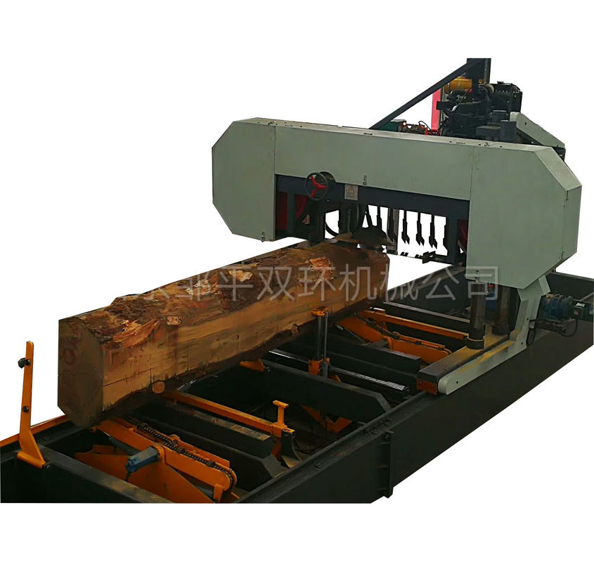 Wood Tree Harvester Band Sawmill Bandsaw Horizontal cutting Large Size machine