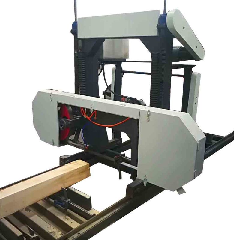 Wood cutting portable band saw machine Horizontal Sawing bandsaw Mill