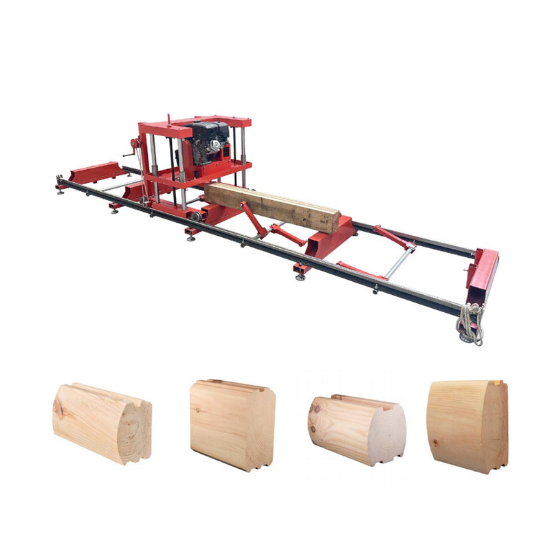 CX600 Log Moulder / Planer Wood Moulding Machines Shape and Plane Beams & Oversized Boards