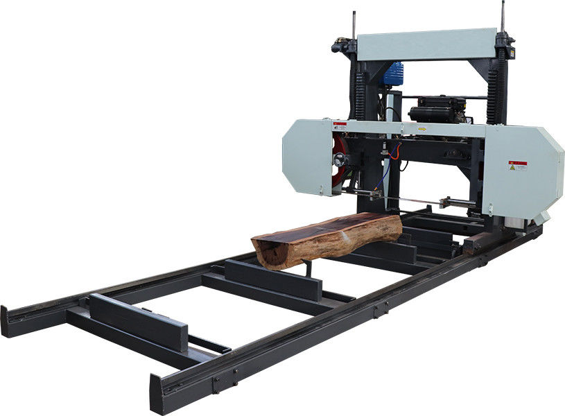 27HP Diesel Sawmill Wood Saw Machines Cutting Wood Portable Sawmill, Horizontal bandsaw for sale
