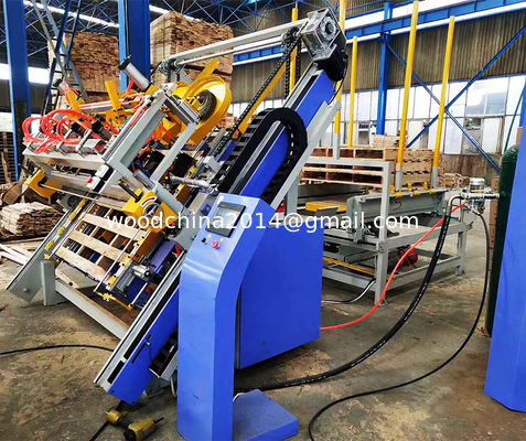 Pneumatic Pallet nailing table, Wooden Stringer Pallet Machine,Pallet Nailing Machine,pallet lifting device