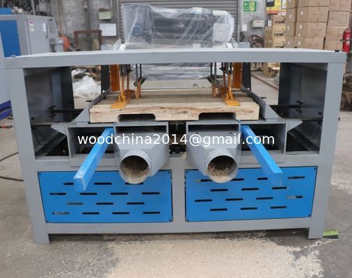 30Kw Double Head Notcher Wood Pallet Machine 1800pcs/H Capacity