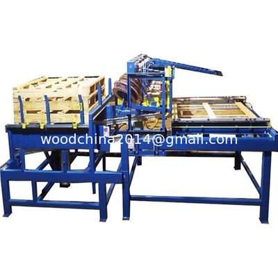 Semi-Automatic Pallet Nailing Making Machine/ Pallet Nailer /Pallet Nailing Machine with stacker