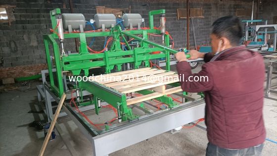 Semi-Automatic Pallet Nailing Making Machine/ Pallet Nailer /Pallet Nailing Machine with stacker