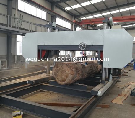 طاحونة خشب أفقية كبيرة 2500mm Max. قطر الحزمة، كبير قطع خشب حزمة حزمة آلة