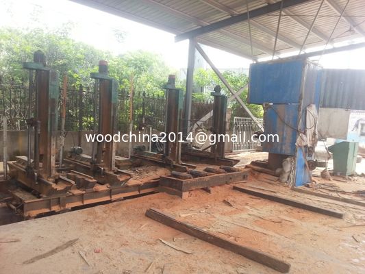 MJ3212 CNC automatic wood cutting vertical band saw machine, log vertical sawmill