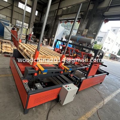 Wood Stringer Pallet Block Making Machine, Pallet Nailing Machine