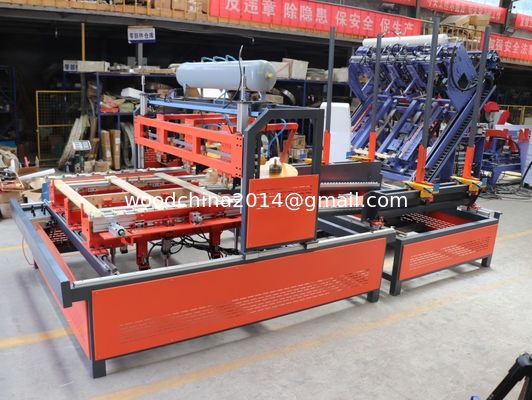 Semi Automatic Wood Pallet Nailing Machine Pallet Denailer Machine 800-1300mm