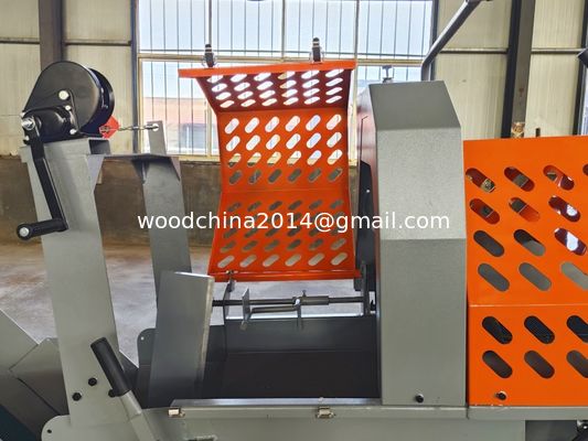 قطاع الخشب الزراعي مع محرك البنزين 15HP ومحرك المنشار 4800rpm