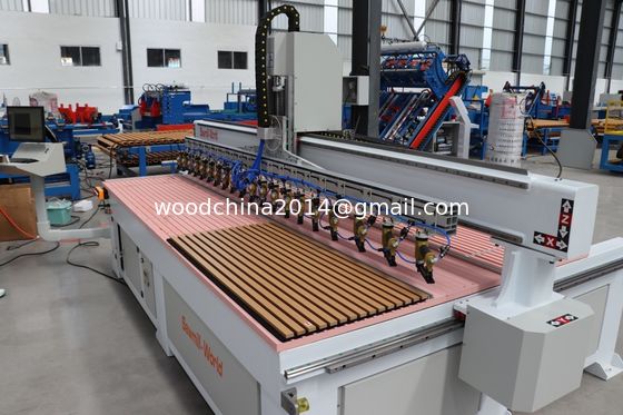 MDF لوحة الحائط السقف مقاومة للصوت مخصصة 2400-3000mm لوحة الصوتية آلة المسامير