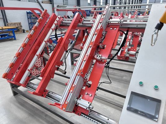 آلة تصنيع الصفائح الخشبية الصفائح الخشبية Pneumatico PT-1700 طاولة المسامير النيوماتيكية العالمية