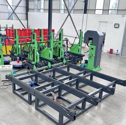آلة CNC الهيدروليكية العمودية MJ3212B الماسورة الآلية مع عربة 1250mm عجلة 45KW محرك