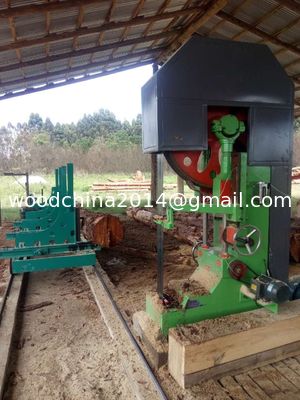 MJ3210 Vertical Saw Machine Woodworking Band Saw Vertical Sawmill with Carriage for sale