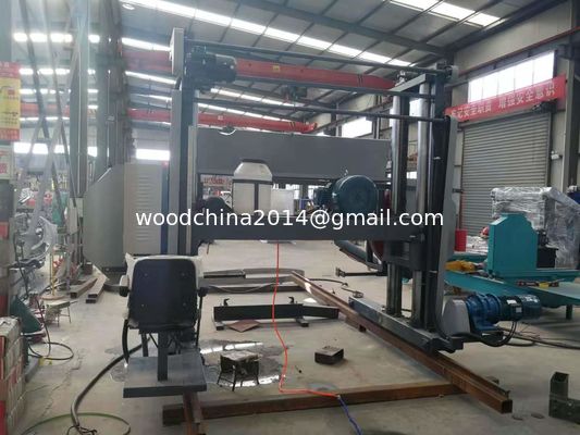 طاحونة خشب أفقية كبيرة 2500mm Max. قطر الحزمة، كبير قطع خشب حزمة حزمة آلة