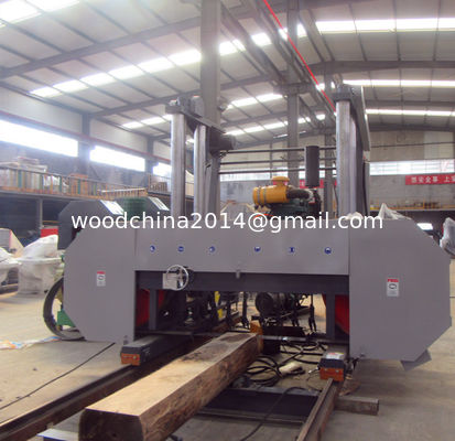 1200mm Large Bandsaw Mill 30Kw MJ1200 Bandsaw Lumber Mill